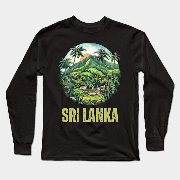 Sri Lanka Long Sleeve T-Shirt by Mary_Momerwids